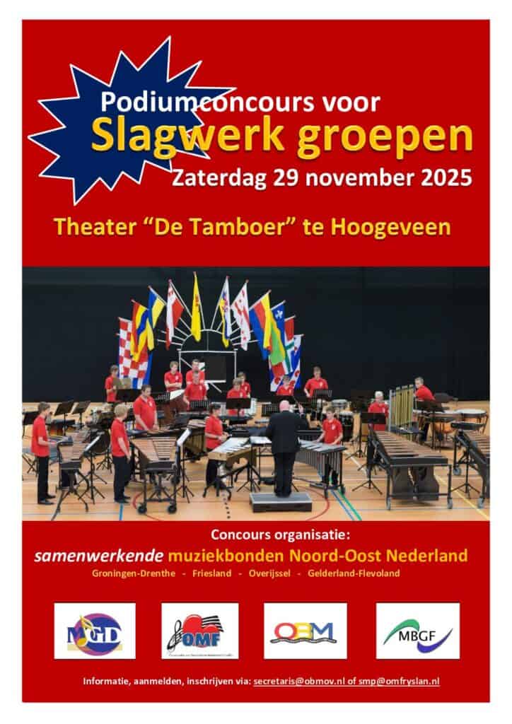 OBM podiumconcert slagwerk Overijssel